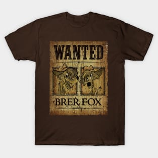 WANTED - BRER FOX T-Shirt